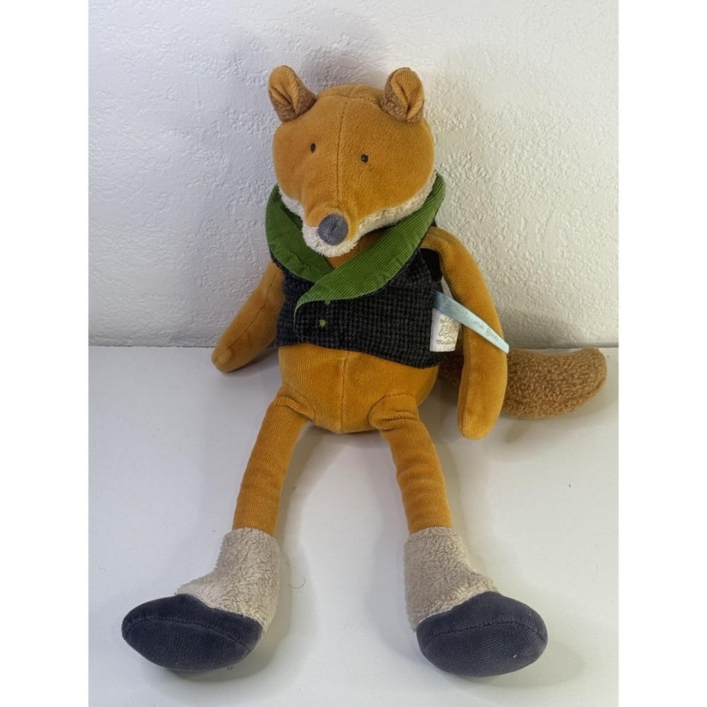 Monsieur Renard Dapper Fox Plush Moulin Roty